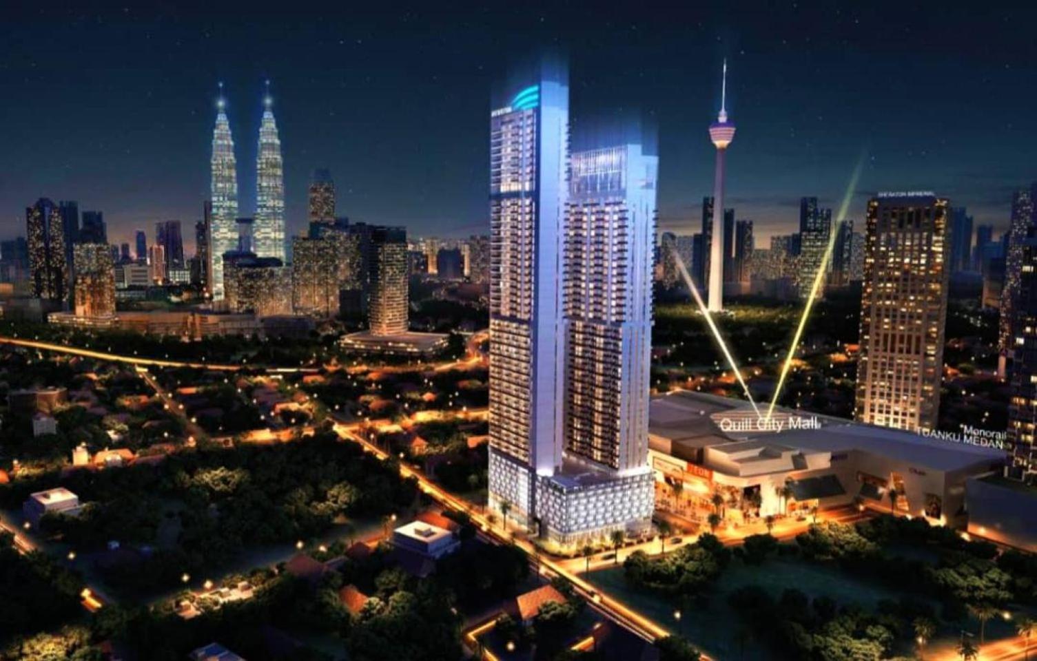 Apartamento The Luxe Colony Klcc By Sky Pool Kuala Lumpur Exterior foto